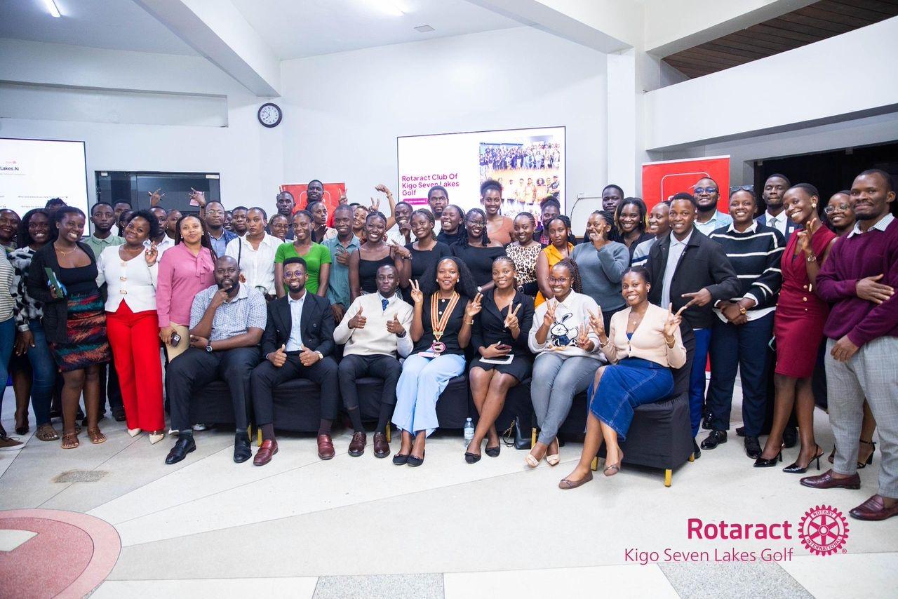 ROTARACT CLUB OF KIGO SEVEN LAKES GOLF HOSTS MOTHER-CLUB PRESIDENT