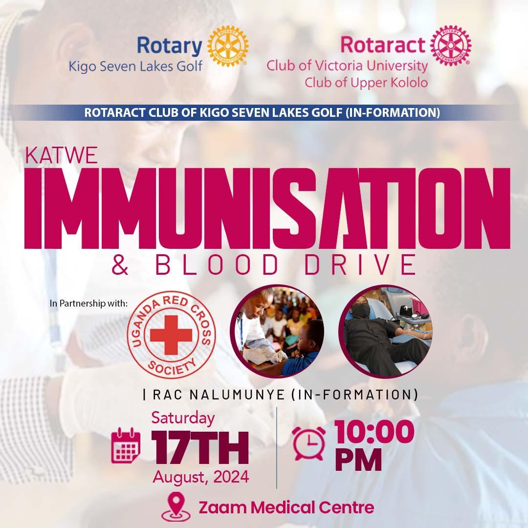 Katwe Immunization and Blood Drive Project